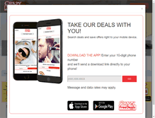 Tablet Screenshot of crazyfreedeals.com